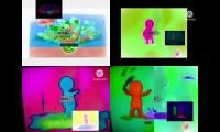 4 SCARIEST NOGGIN AND NICK JR LOGO COLLECTION EVERS Remaked