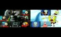 Thumbnail of Sparta Remix Comparison Mad Bomber - Thomas VS SpongeBob Sparta Snowstorm Remix