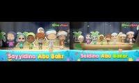 Thumbnail of Sayydina Abu Bakr vs Saidina Abu Bakar (English vs Malay)