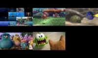 Thumbnail of finding nemo and finding dory and angry Birds and om nom up to faster 20 parison