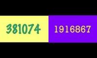 Thumbnail of Numbers 1 to 1.111 million vs 10 million