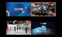 Thumbnail of aljazeera cgtn cna france24