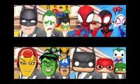Thumbnail of SUPER HEROES CODIS MASHUP
