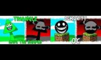 Thumbnail of sprunki oc timmy triangle meets demonity