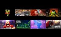Thumbnail of All 2010s Pixar Movie Trailers at Once: Part 1