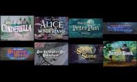 All Walt Disney Silver Age Movie Trailers at Once