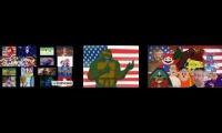 Thumbnail of the stars of the multiverse sings the national anthem [recreated] [again]