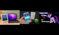 Thumbnail of iPad 3 iOS 6.1.3 VS Samsung Galaxy S3 Android 4.3 VS PS4 Fat