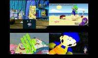 Thumbnail of SpongeBob vs. SMG4 Sparta Base Remixes Quadparison.