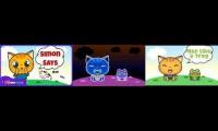 Thumbnail of The Kiboomers Simon Says Game Normal Vs. G-Major Vs. Reversed
