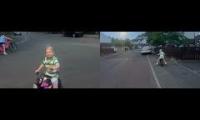 Thumbnail of running children in bikes