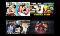 Thumbnail of airbon original vs gumball vs bluey vs fnf corruptions