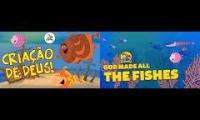 Thumbnail of 3 palavrinhas deus criou os pexies oringial vs ingles