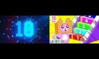 Thumbnail of new year countdown 30 second timer lankybox