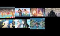 Thumbnail of Blazing Teens 3 Intro with 7 OPs as backgrounds