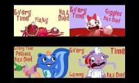 Thumbnail of Happy Tree Friends Deaths Giggles vs Flaky vs Petuina vs Lammy