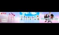 Thumbnail of What sounds are you like(K pop demon hunters) VS Nestras voces juntas(los del pueblo) Vs D3R3K