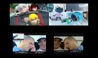 Thumbnail of RWBY Chibi Vs Open English EXITO Sparta Quadparison