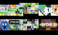 Thumbnail of All BFDI episodes stimulaneously at the same time
