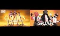 Thumbnail of Golden K pop demon hunters Vs fnf agoti tabi and aldryx