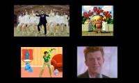 Thumbnail of Mario fan’s Sparta rap remix quadparison 4 (Source version)