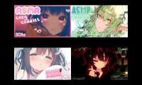 Thumbnail of 4 of the greatest VTUBER ASMRists