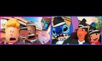 Thumbnail of lilo and stitch with captain underpants coffin dance