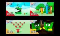 Thumbnail of 4 Numberblocks Chinese Up to Faster Parison