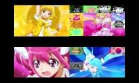 Thumbnail of Pretty Cure Sparta Remix Quadparison