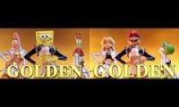 Thumbnail of Golden with mario and spongebob