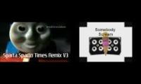 Thumbnail of Sparta Remix Comparison Mad Bomber - Thomas VS Somebody Scream Sparta Sparto Times Remix V3