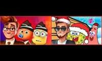 Thumbnail of spongebob and minions coffin dance