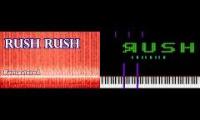 Thumbnail of RUSH RUSH vs. REMASTERED VERSION OF RUSH RUSH. {Sheet Music Biano}