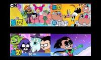 Thumbnail of robin and cyborg and raven and starfire is so mad at beast boy 2