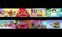 Thumbnail of the scenes from cartoonstarxspacetoons crossover.