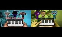 Thumbnail of Sprunki mashup treatment clukr x garnold