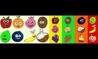 Thumbnail of fruits song 1 colours mashup english tree