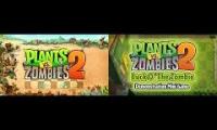 Thumbnail of Plants vs zombies 2: Demonstration mini-game (Big Wave Beach X Luck O The Zombie)