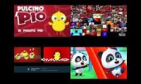 Thumbnail of los 4 videos 3 de pollito pio y 1 de baby bus