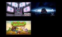 Thumbnail of 4 angry birds  trailers at once