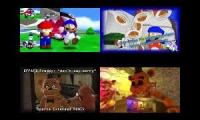 Thumbnail of SMG4 vs. AndrewJohn100 Sparta Remixes Quadparison.