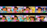 Thumbnail of Dora the Explorer episodes played at once