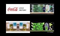 Thumbnail of Coca-Cola Logo History (México) Quadparison 1