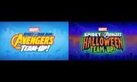 Thumbnail of Spidey and iron man: avengers team up! Mashup original x Halloween