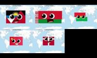 Thumbnail of Five Flag Bands At Once