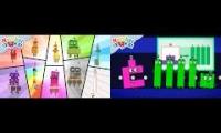Thumbnail of Up to Faster 2 Parison of Numberblocks Korean