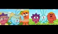 Thumbnail of Forbidden Fruit - KikoRiki | Cartoon for Kids English VS Russian