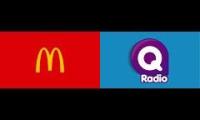Thumbnail of McDonalds & Q Radio Logos