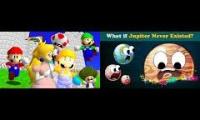 Thumbnail of SM64 bloopers Castle Royale Vs What If Jupiter Disappeared