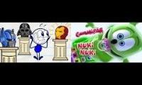 Thumbnail of pencilmation mind the cap vs gummy bear nuki nuki